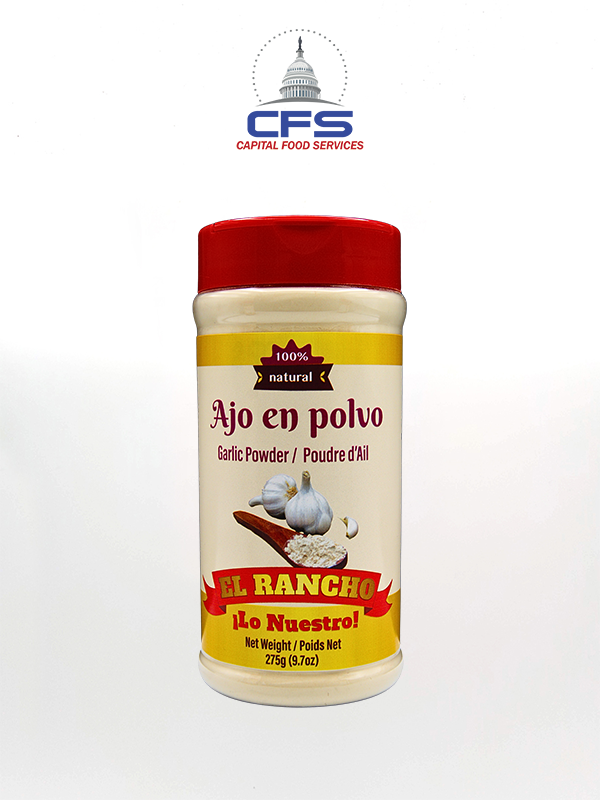 ER GARLIC POWDER/AJO EN POLVO (Medium Bottle) 1/12/275g/9.7oz