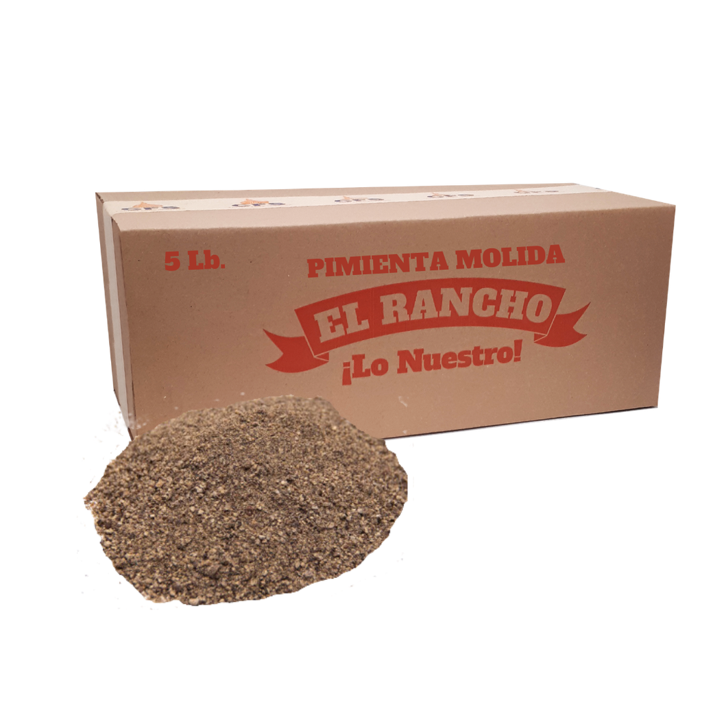 ER GROUND BLACK PEPPER/PIMIENTA NEGRA MOLIDA 1/5Lb