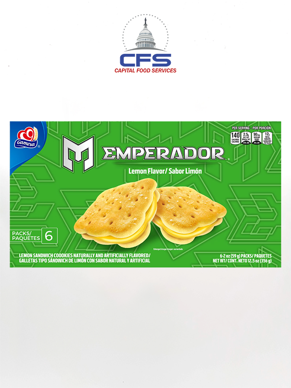 [1348] GAMESA EMPERADOR LIMON-PIRUETAS 1/12paq/12.5oz