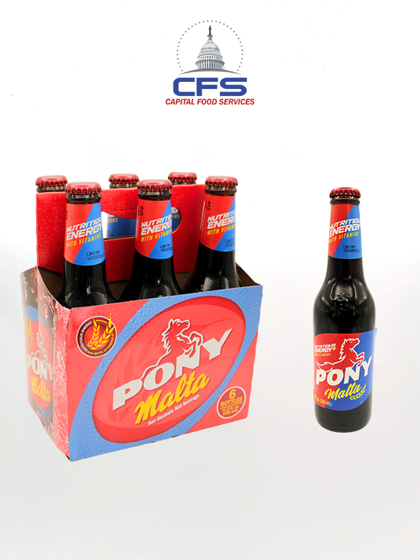 [3460] PONY MALTA X4 SIX PACK 24/11oz/330ml