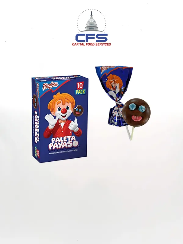 RICOLINO PALETA PAYASO 1/10unid/1.5oz