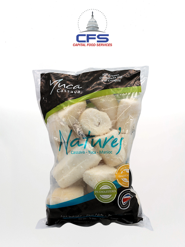 [7441150000022] BANACOL FROZEN CASSAVA 1/6paq/5lb