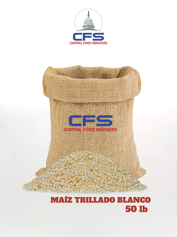 [746] CFS MAIZ TRILLADO BLANCO 1/50lb