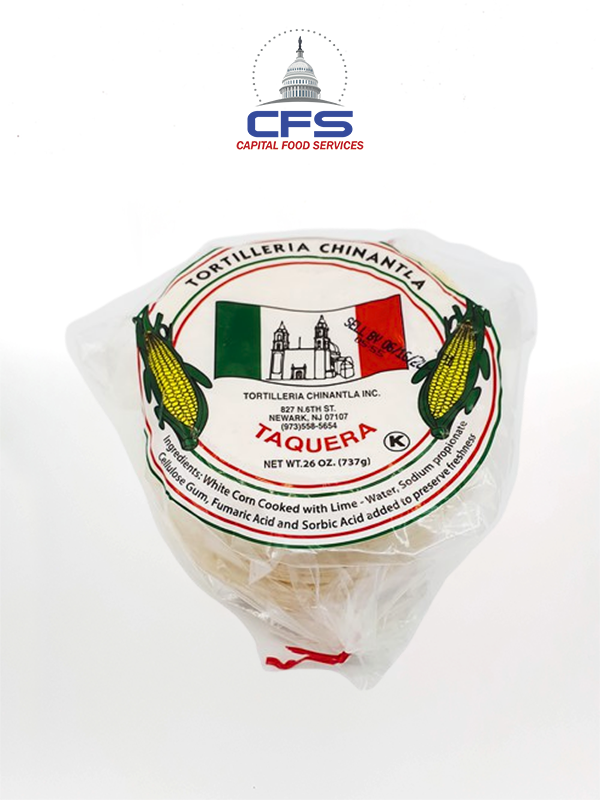 CHINANTLA TORTILLA MAIZ MINITAQUITO 1box/16paq/28oz