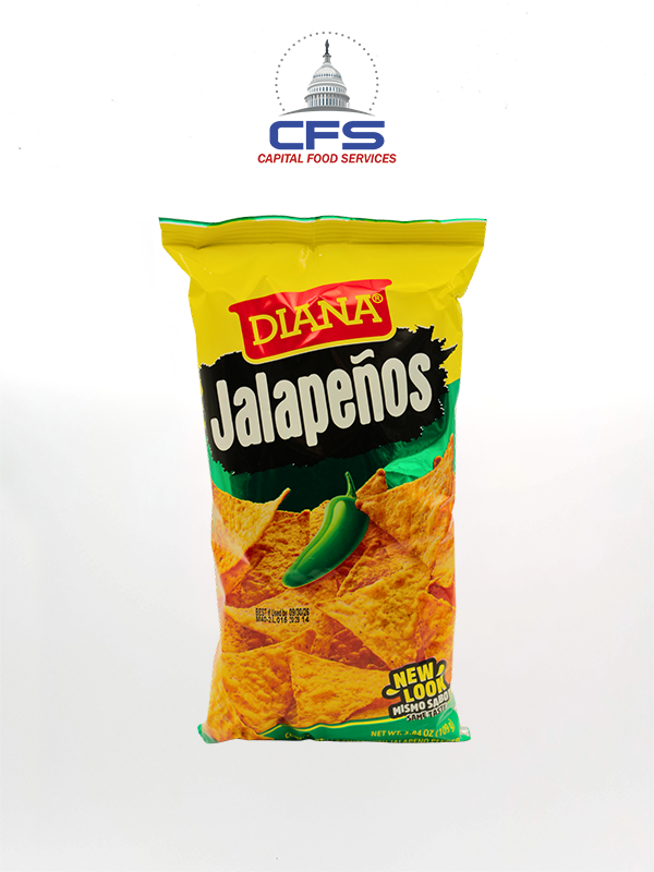 [748757001085] DIANA NACHO JALAPENO 1/24unit/4oz/113gr