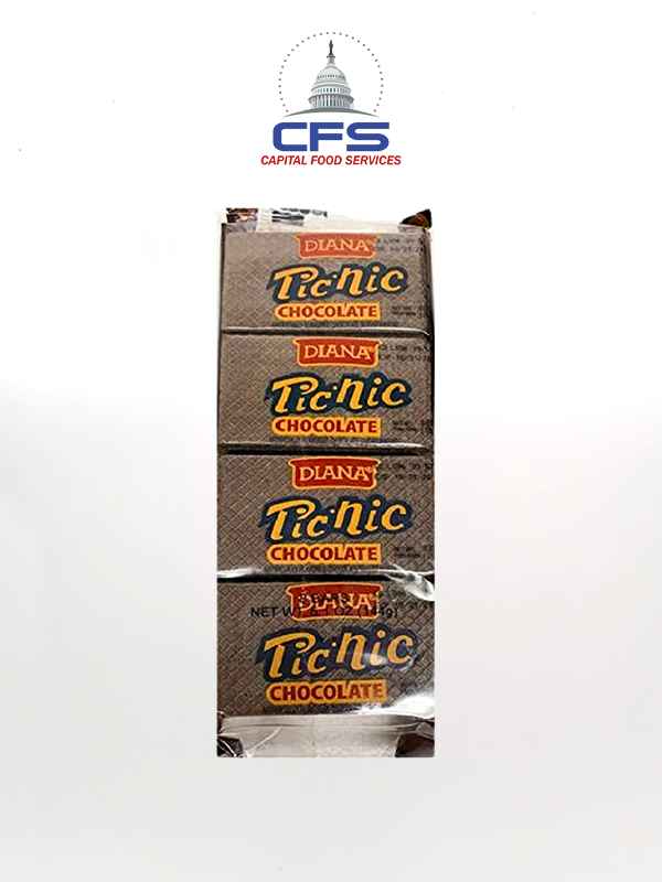 [748757003676] DIANA PIC NIC CHOCOLATE WAFER 1/20paq/12unid/0,63oz