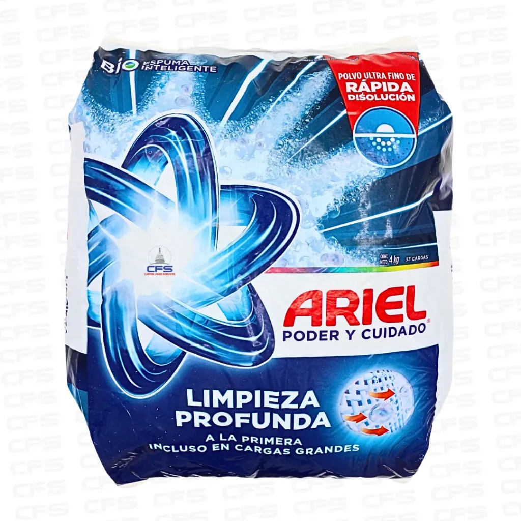 [8900] ARIEL DETERGENT 1/4unit/4Kg