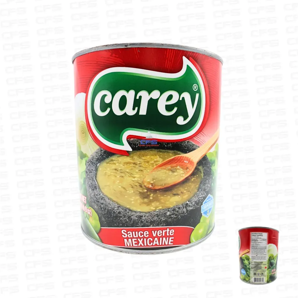 [7503006910651] CAREY GREEN MEXICAN SAUCE (1110) 1/6unit/96oz/6lb