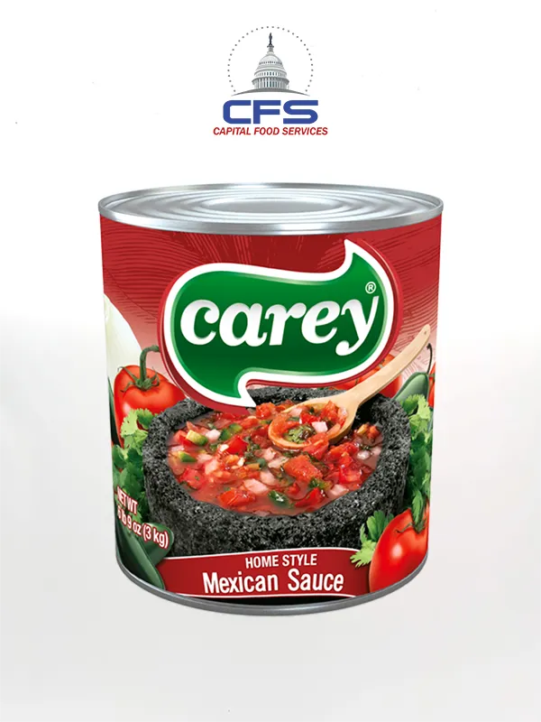 [7503006910675] CAREY RED MEXICAN SAUCE (1120) 1/6/96oz/6lb