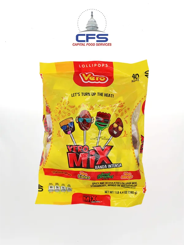 VERO MIX PALETA BANDA INTENSA 1/40unid/580gr