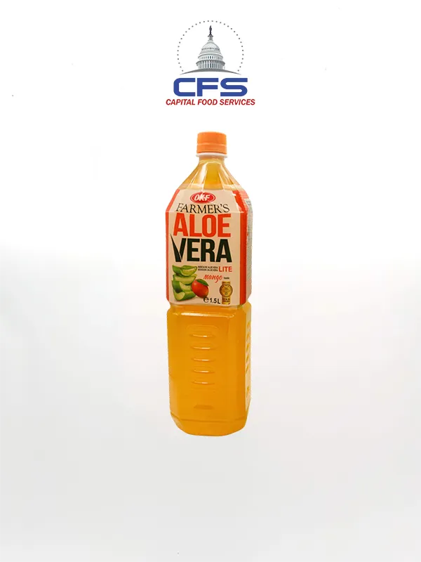 [809041428055] OKF ALOE MANGO DRINK 12/ 50.7oz /1.5 L