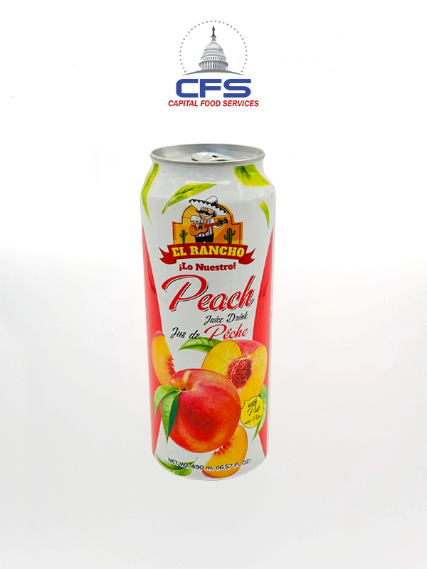 ER JUGO DURAZNO 24/16.5oz/490ml