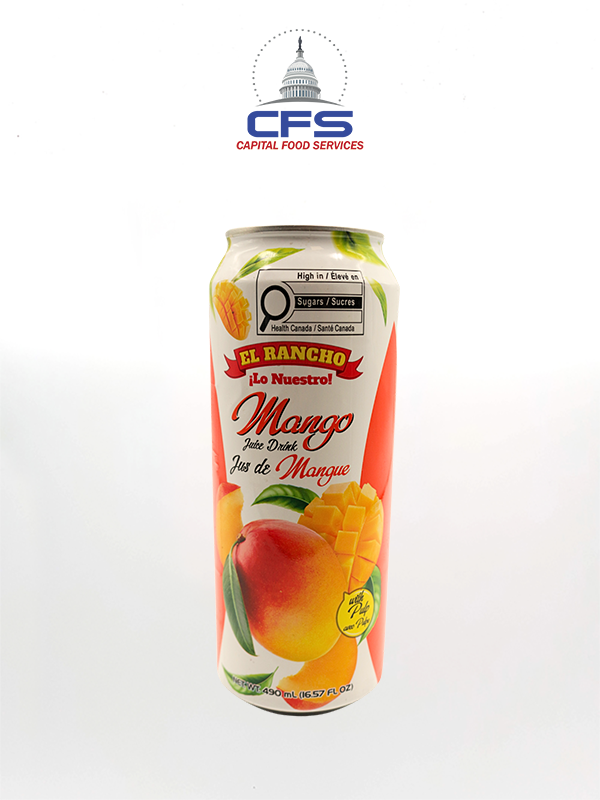 [3384] ER JUGO MANGO 24/16.5oz/490ml
