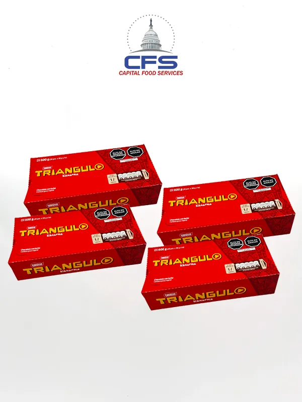[CHO5101DISP] NESTLE CHOCOLATE TRIANGULO (PERU) 4 PACKS/22 UNI/30 GRS