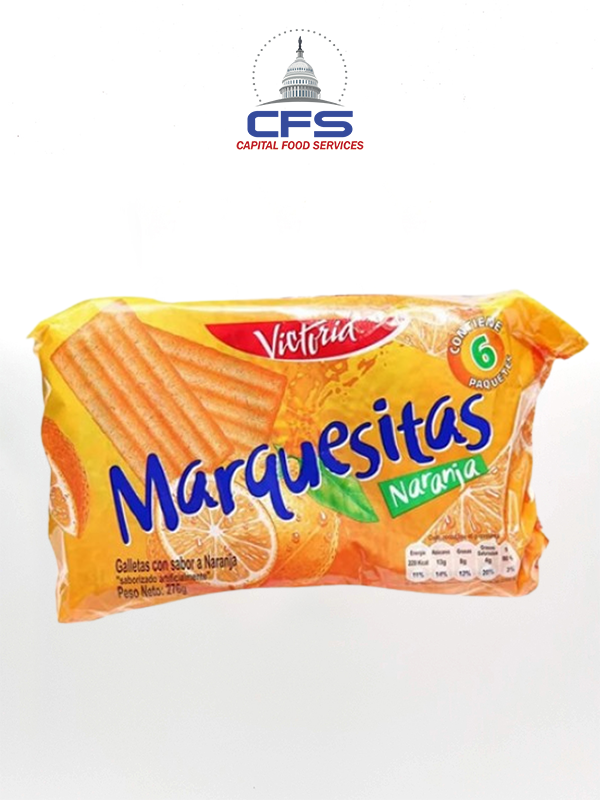 [53867] VICTORIA COOKIE MARKESITAS (PERU) 8 PACKS/6 UNI X 42GR/BOX