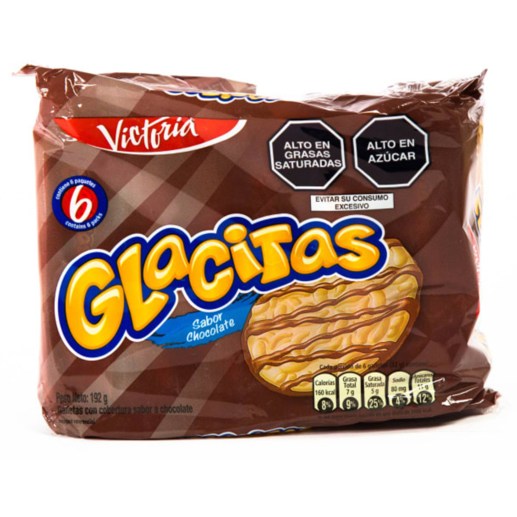 [COO8248] GLACITAS COOKIE CHOCO (31339) (PERU) 6 BAG / 8 BAG X 32GR / BOX