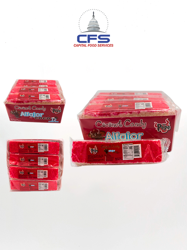 [D911] DON PEPE COCO ALFAJOR BAR 1disp/12unit/3.5oz