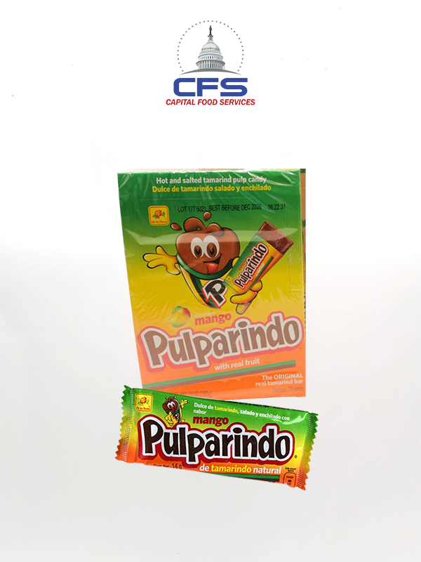 [DLR1750] DE LA ROSA PULPARINDO MANGO 4box/20unit/280gr