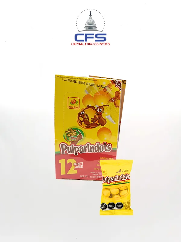 [DLR2122] DE LA ROSA PULPARINDOTS ORIG 4box/12unit/12.8oz