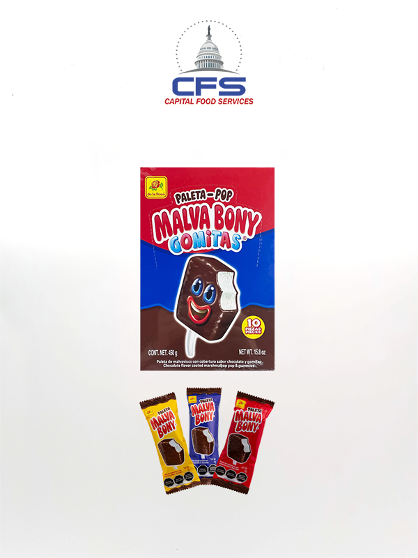 [DLR2271] DE LA ROSA MALVABONY DISPLAY 1box/10unit/450gr