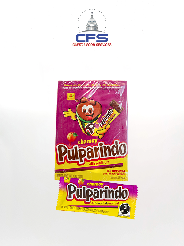 [DLR2420] DE LA ROSA PULPARINDO CHAMOY 4box/20unit/280gr