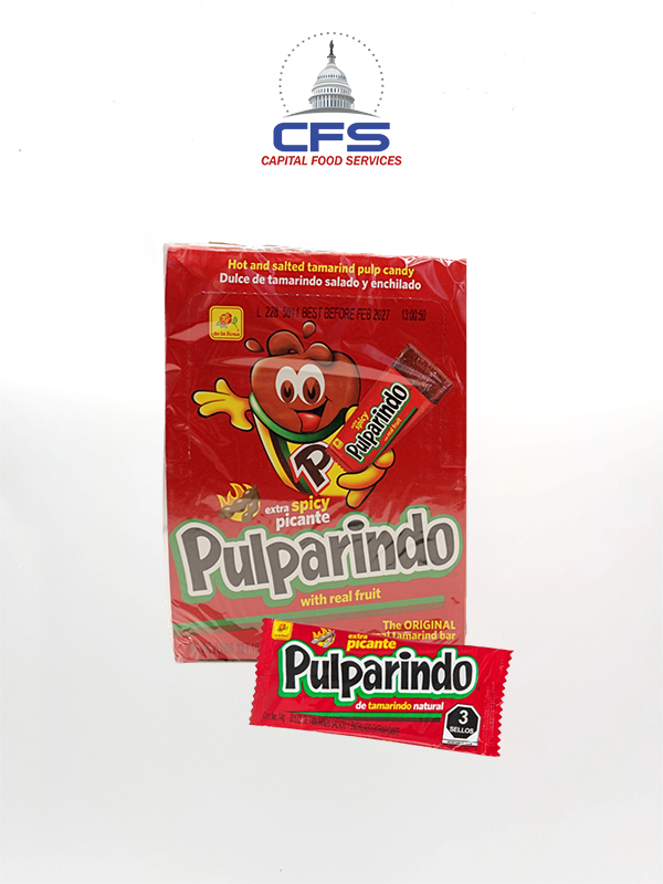 [DLR505] DE LA ROSA  PULPARINDO X-HOT 4box/20unit/280gr