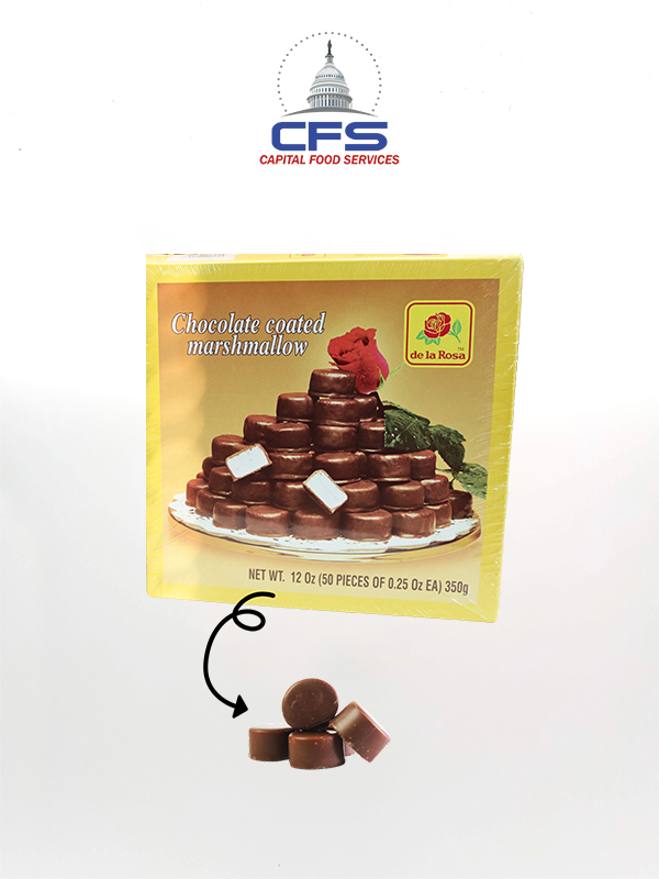 [DLR533] DE LA ROSA CHOC MARSHMALLOW 4box/50unit/350g
