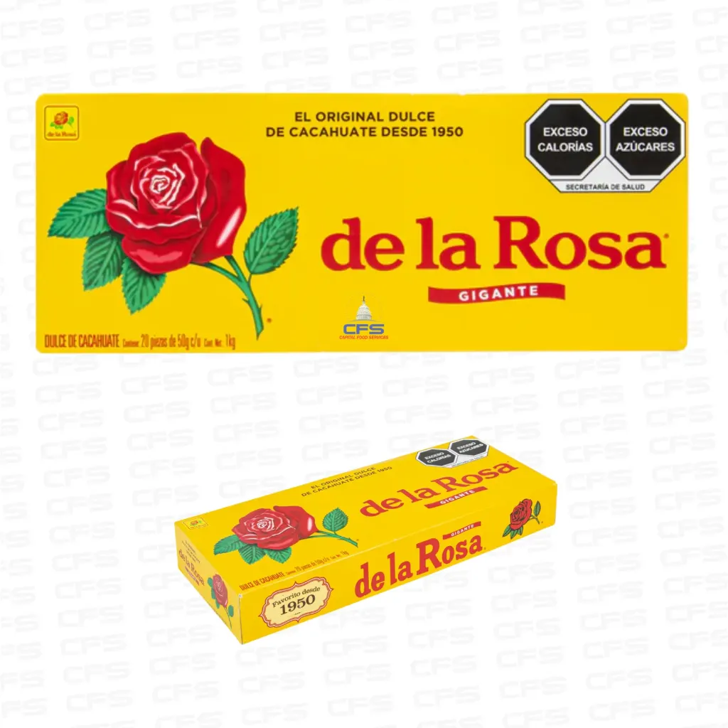 [DLR7] DE LA ROSA MAZAPAN ORIG 4box/30unit/840gr