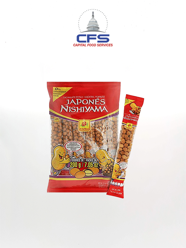 [DLR925] DE LA ROSA CACAHUATE JAPONES (DLR925) 1/6unit/200grs