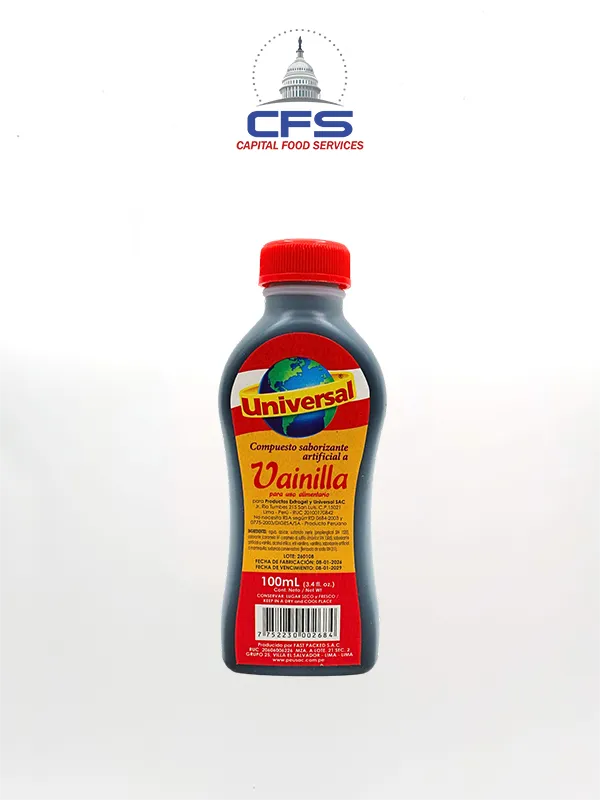 UNIVERSAL VAINILLA (PERU) 1 DISP X 12 UNI X 100 ML
