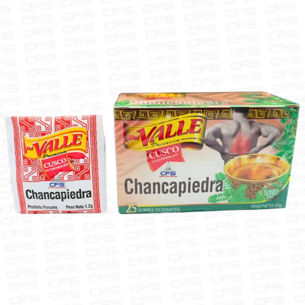 [VAL00114507] DEL VALLE CHANCA PIEDRA TEA 1/32BOX/25G (PERU)