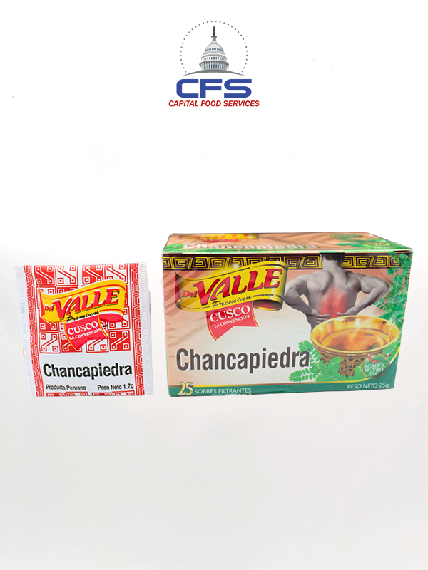 [VAL00114507] DEL VALLE CHANCA PIEDRA TEA 1/32BOX/25G (PERU)
