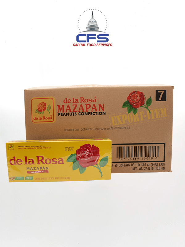 [0007] DE LA ROSA (MASTER 20BOX) MAZAPAN ORIG 30/840gr