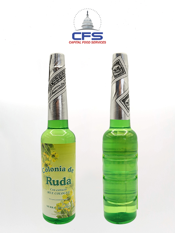 [0819] COLOGNE RUDA RUE WATER 1BOX/24UN/221ML (PERU)
