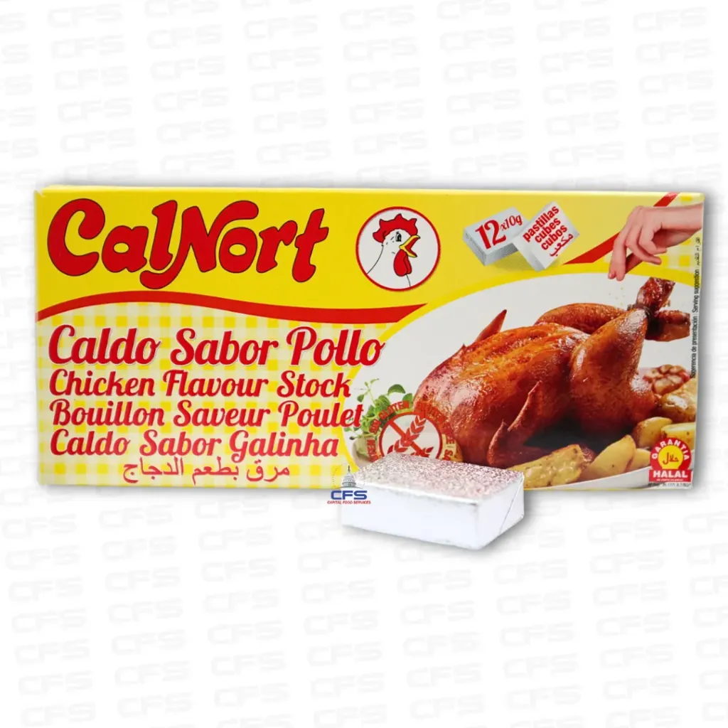 CALNORT CHICKEN 1/24PAQ/12CUBES/10G
