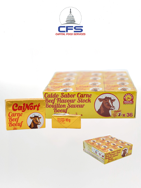 CALNORT BEEF 1/36 CUBES/360G/12.7OZ