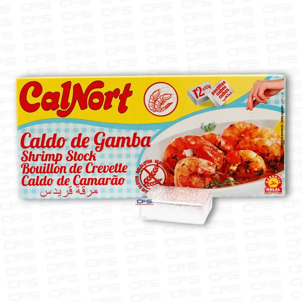 CALNORT SHRIMP 1/24PAQ/12CUBES/10G