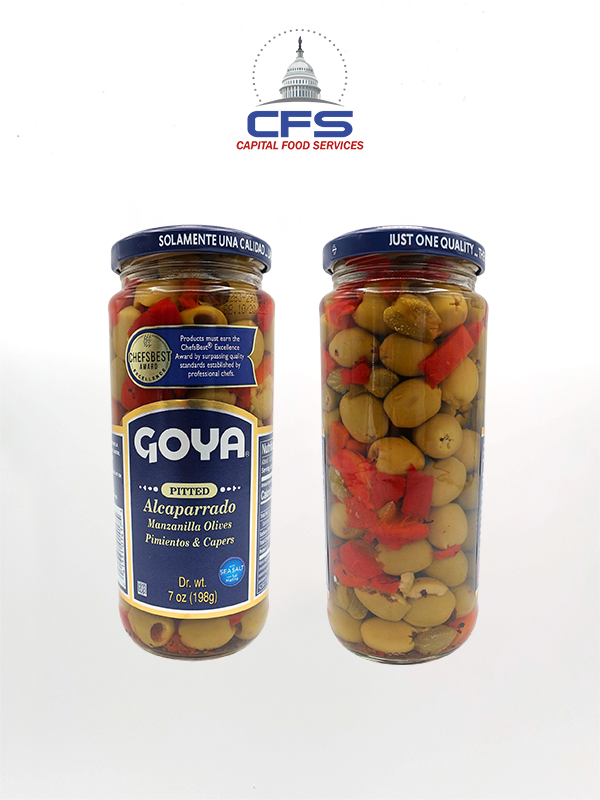 GOYA ALCAPARRADO PITTED 1/24unit/7oz