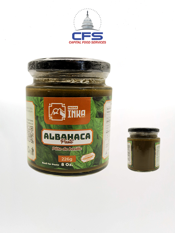 PI ALBAHACA PASTE 1/12UN/8OZ (PERU)