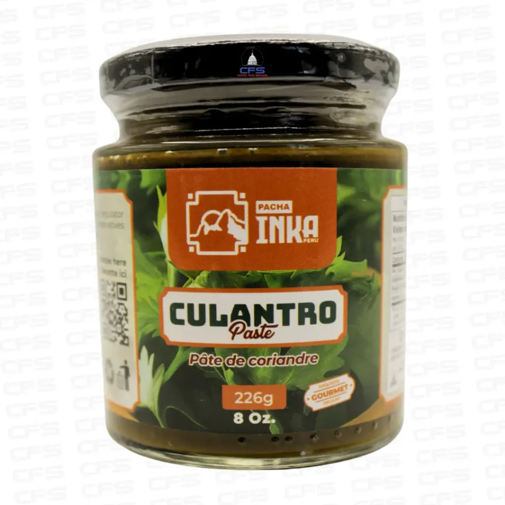 [998921] PACHA INKA CULANTRO CORIANDER PASTE (998921) 1/24UN/8OZ (PERU)