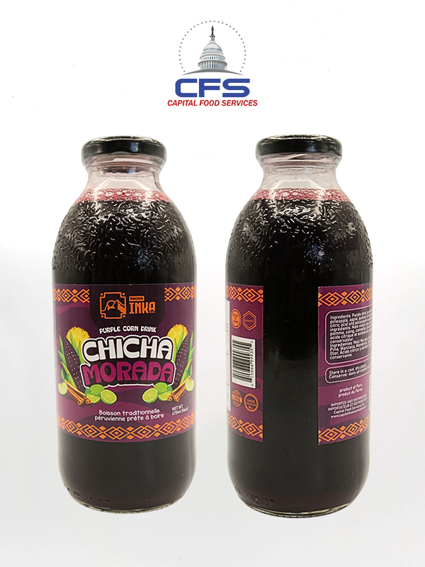 PI CHICHA MORADA DRINK 1/12UN/475ML (PERU)
