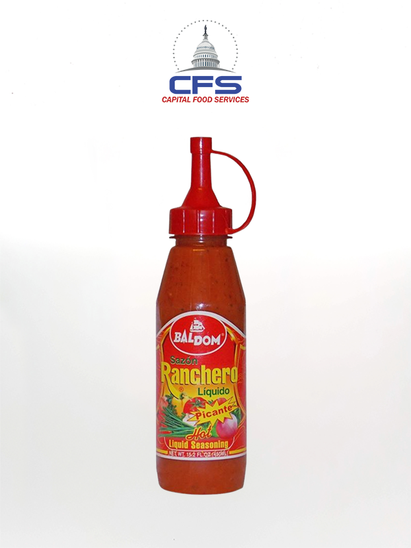 [5778] BALDOM SAZON RANCHERO HOT LIQUIDO  1/24unit/15.5oz/450ml