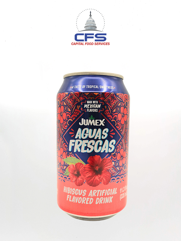 JUMEX AGUA FRESCA JAMAICA CAN 1/24/11.3oz