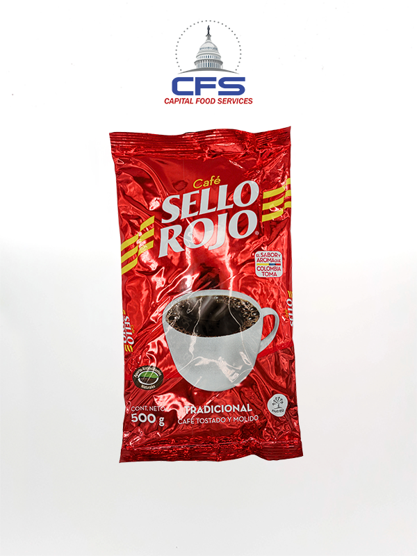 SELLO ROJO CAFE 1/12unit/500gr
