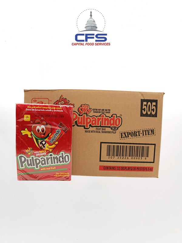 [00505] DE LA ROSA (MASTER 32 BOX) PULPARINDO X-HOT 20/280G