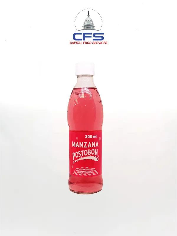 [05120200866] POSTOBON MANZANA BOTTLE 24/12oz/354ml