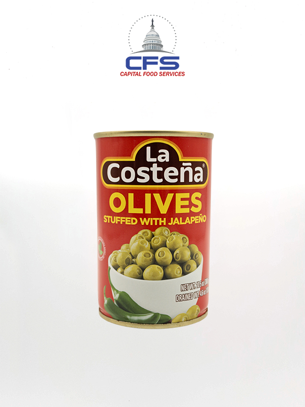 [3030] LC OLIVES WITH JALAPEÑO 1/12unit/10.5oz/300gr