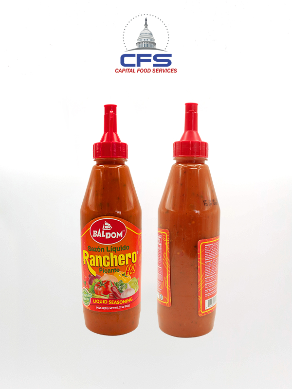 BALDOM HOT LIQUIDO SAZON RANCHERO  1/12/29onz