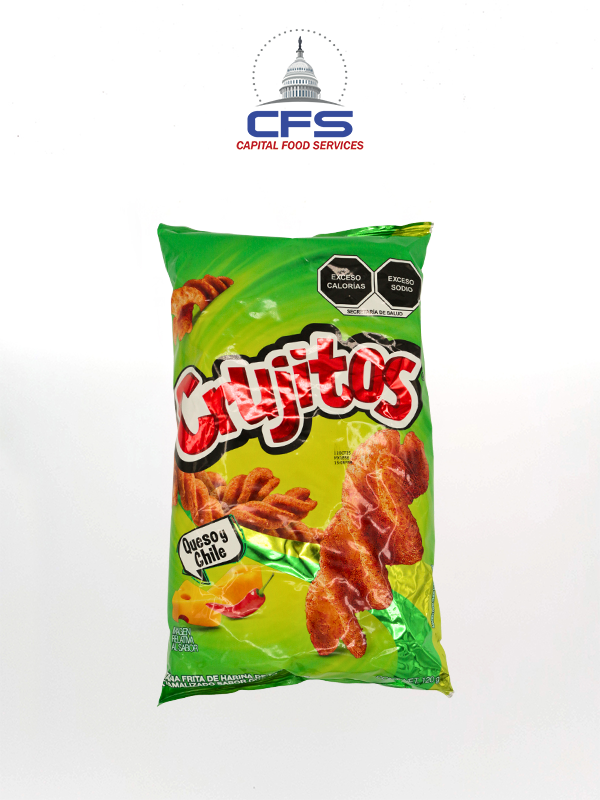 [31040] CRUJITOS QUESO Y CHILE 25/120gr