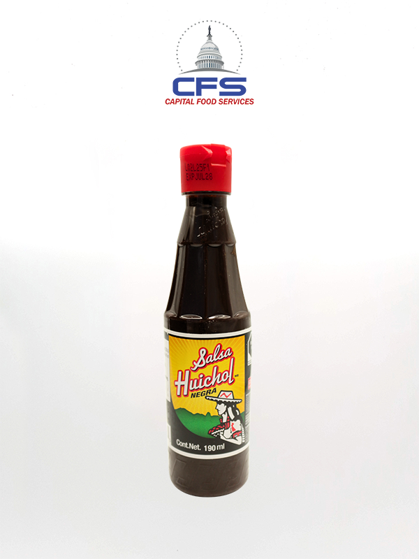 [1507] HUICHOLE SALSA NEGRA 1/24unit/6.7oz/190gr